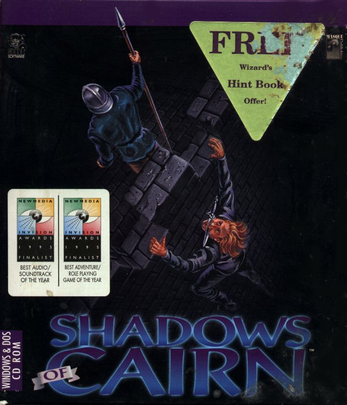 Front Cover for Shadows of Cairn (DOS and Windows 3.x)
