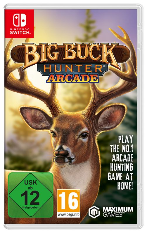 Front Cover for Big Buck Hunter: Arcade (Nintendo Switch) (download release)