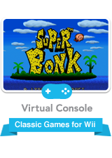 Front Cover for Super Bonk (Wii)