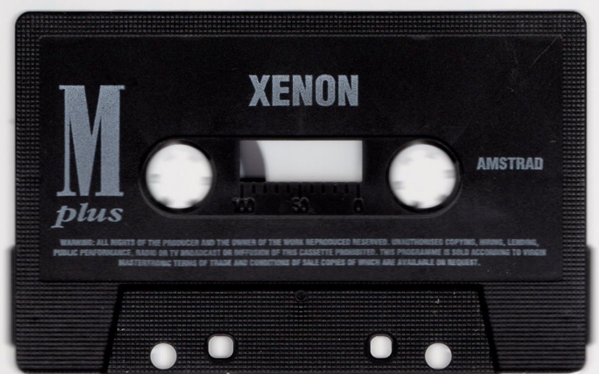 Media for Xenon (Amstrad CPC) (Budget re-release)