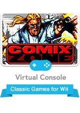 Front Cover for Comix Zone (Wii)