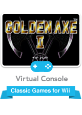 Front Cover for Golden Axe II (Wii)