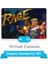 Front Cover for Streets of Rage (Wii)