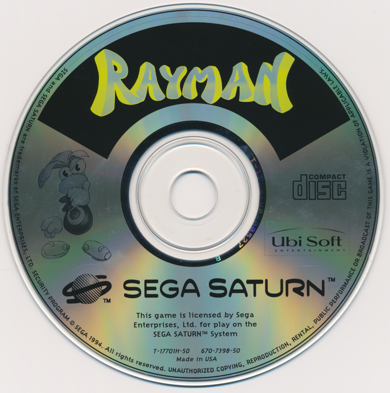 Media for Rayman (SEGA Saturn)