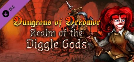 Front Cover for Dungeons of Dredmor: Realm of the Diggle Gods (Linux and Macintosh and Windows) (Steam release)