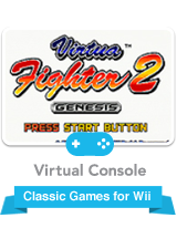 Front Cover for Virtua Fighter 2 (Wii)
