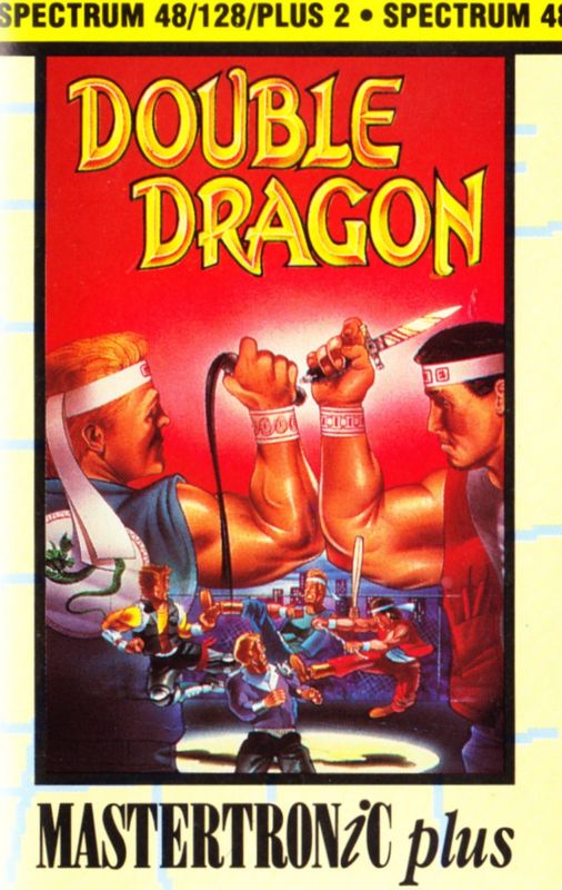 Front Cover for Double Dragon (ZX Spectrum) (Mastertronic Plus release)
