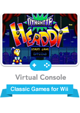 Front Cover for Dynamite Headdy (Wii)