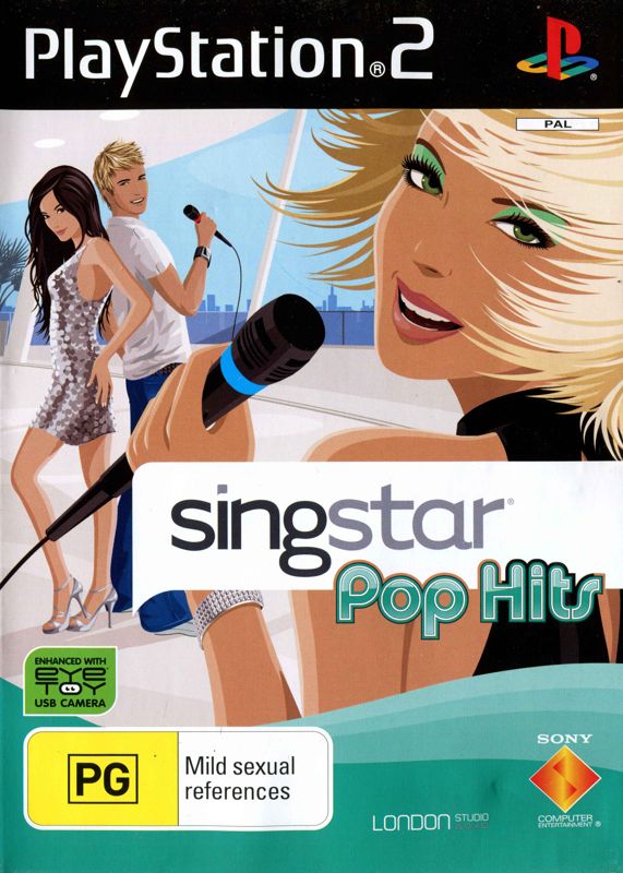 Front Cover for SingStar: Pop Hits (PlayStation 2)