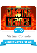 Front Cover for Gunstar Heroes (Wii)