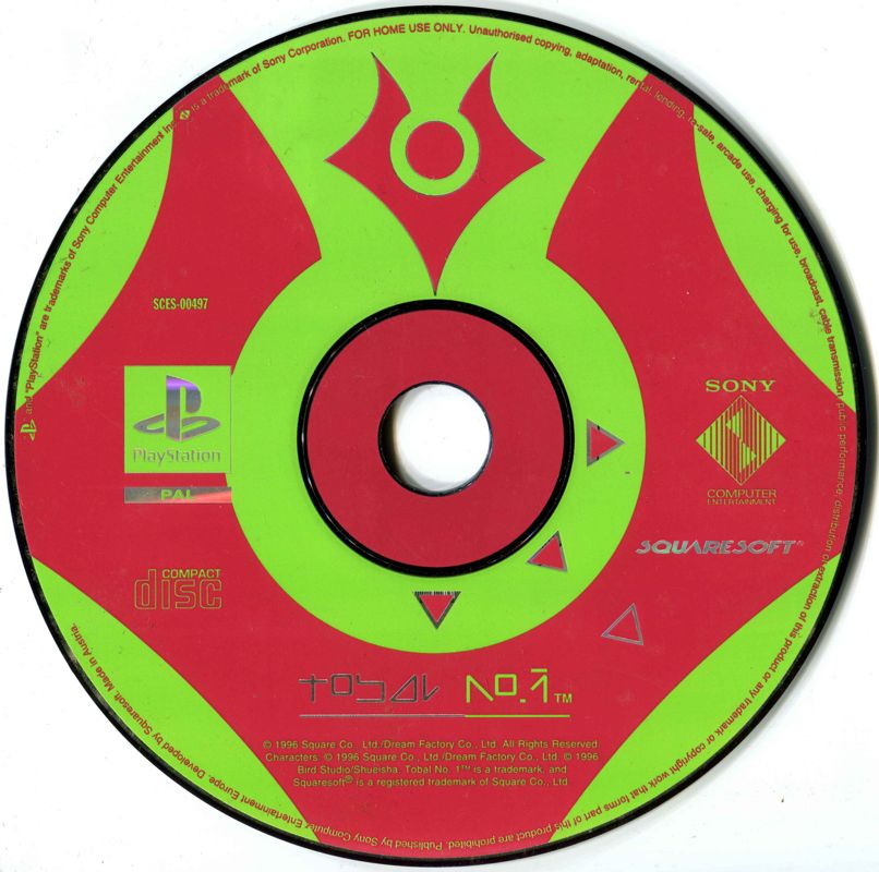 Media for Tobal No.1 (PlayStation)