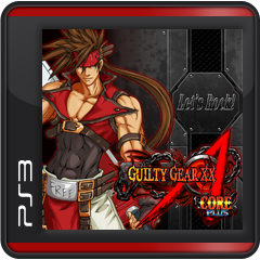 Front Cover for Guilty Gear XX Λ Core Plus (PlayStation 3) (PSN release)