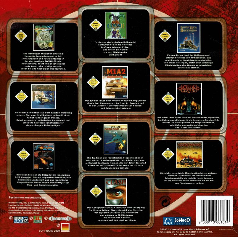Back Cover for Absolute Strategy (Windows)