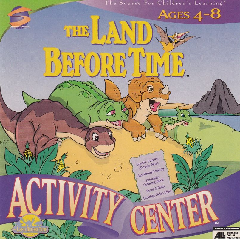 Front Cover for The Land Before Time: Activity Center (Macintosh and Windows)