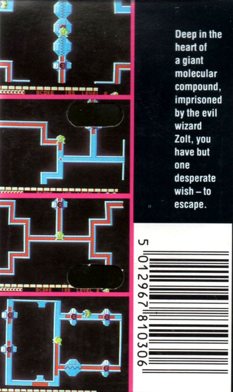 Back Cover for Octoplex (Amstrad CPC)