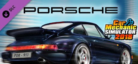 Front Cover for Car Mechanic Simulator 2018: Porsche (Windows) (Steam release)