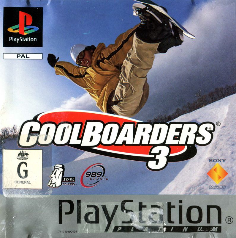 Front Cover for Cool Boarders 3 (PlayStation)