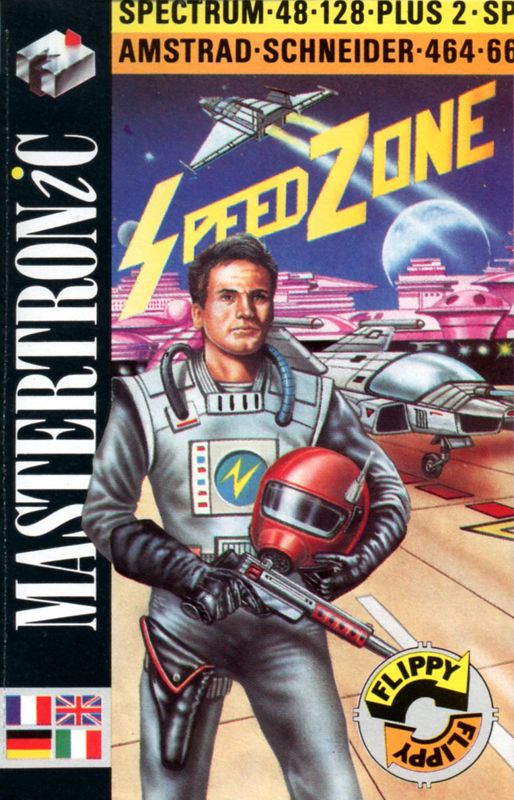 Front Cover for Speed Zone (Amstrad CPC and ZX Spectrum) (Budget re-release)