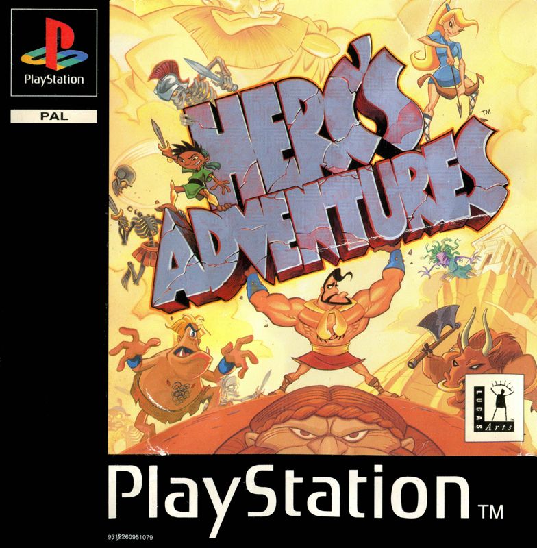 Front Cover for Herc's Adventures (PlayStation)