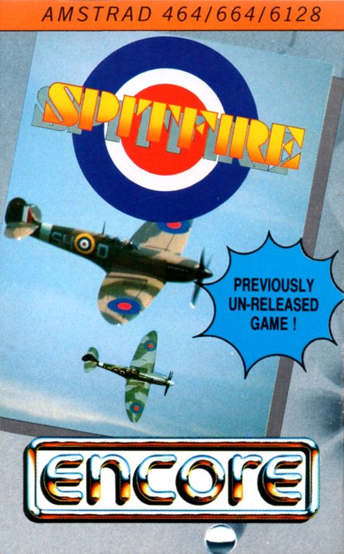 Front Cover for Spitfire (Amstrad CPC)