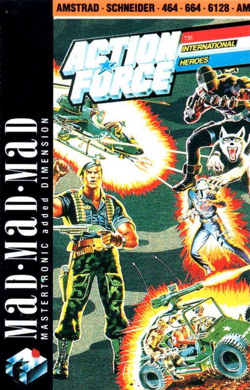 Front Cover for Action Force (Amstrad CPC) (Budget re-release)