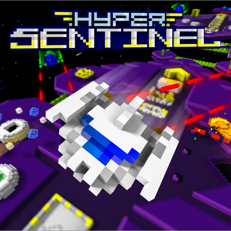 Front Cover for Hyper Sentinel (PlayStation 4) (download release)