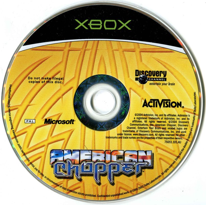 Media for American Chopper (Xbox)