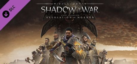 Front Cover for Middle-earth: Shadow of War - Desolation of Mordor (Windows) (Steam release): English version