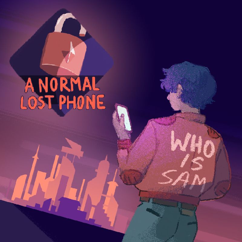 Front Cover for A Normal Lost Phone (Nintendo Switch) (download release)