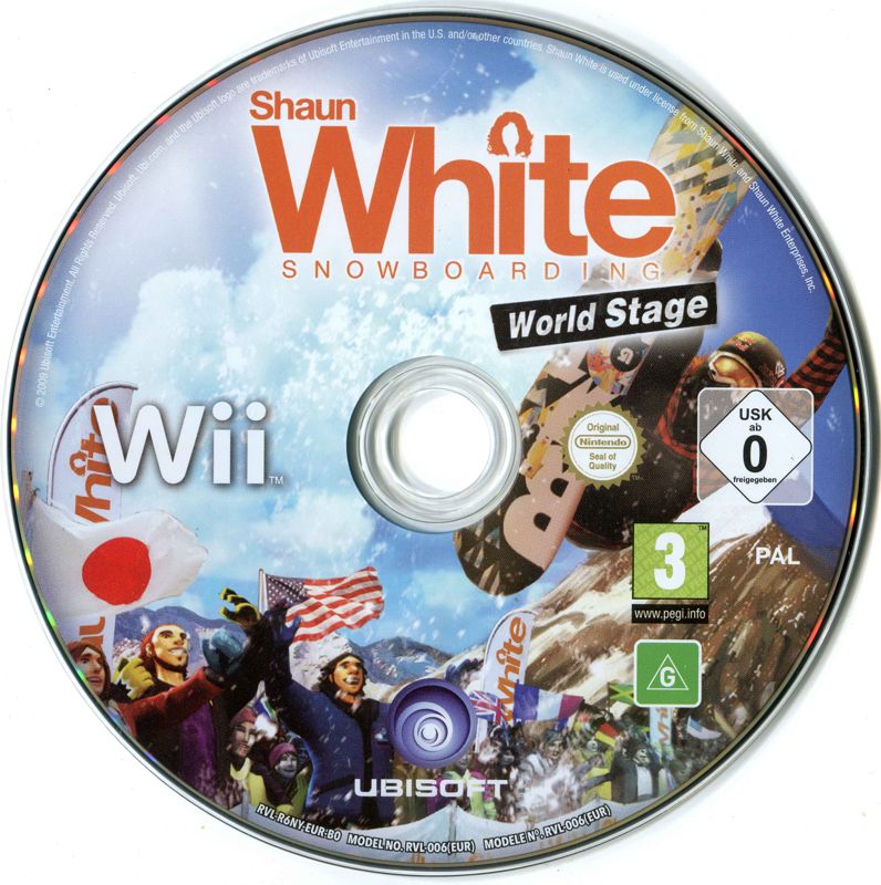 Media for Shaun White Snowboarding: World Stage (Wii)