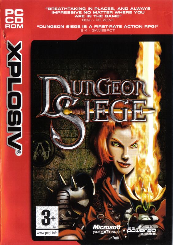 Dungeon Siege cover or packaging material - MobyGames