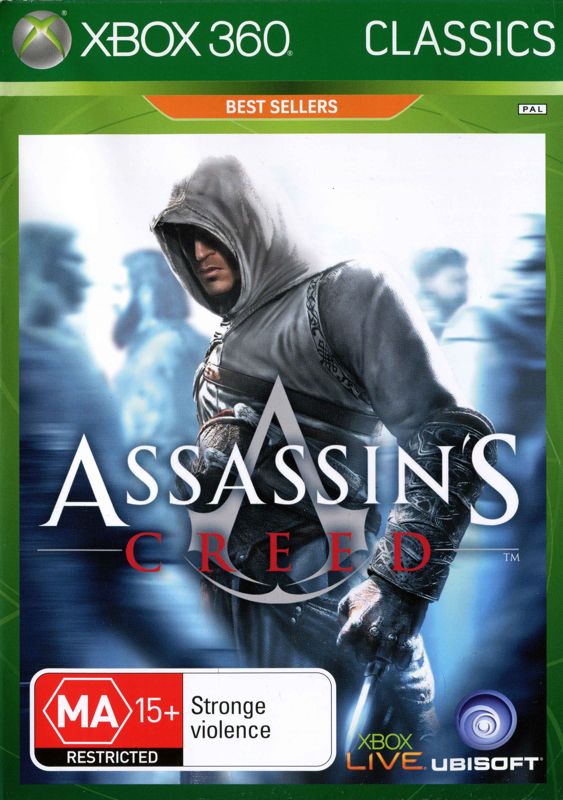 Front Cover for Assassin's Creed (Xbox 360) (Classics release)