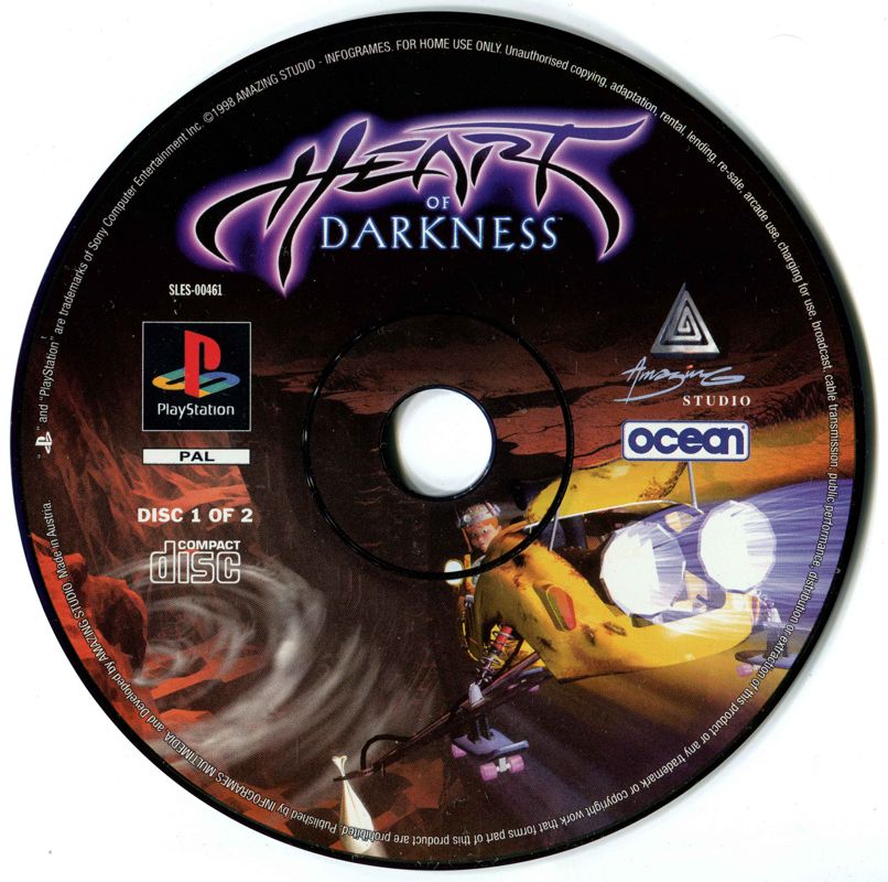 Media for Heart of Darkness (PlayStation): Disc 1