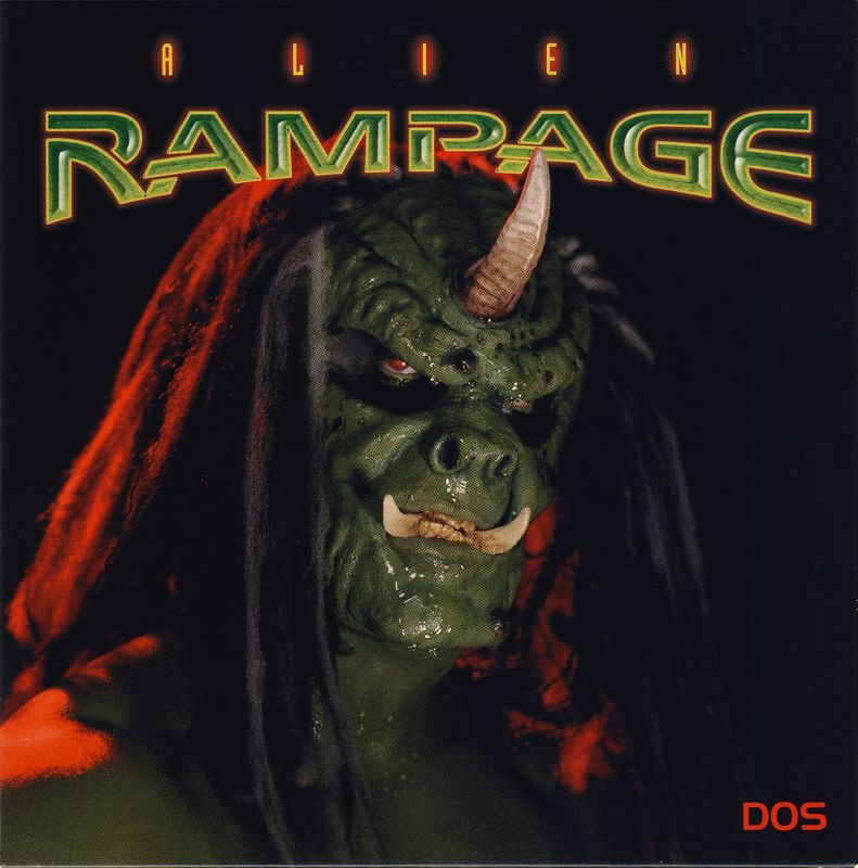Front Cover for Alien Rampage (DOS) (digisleeve release)