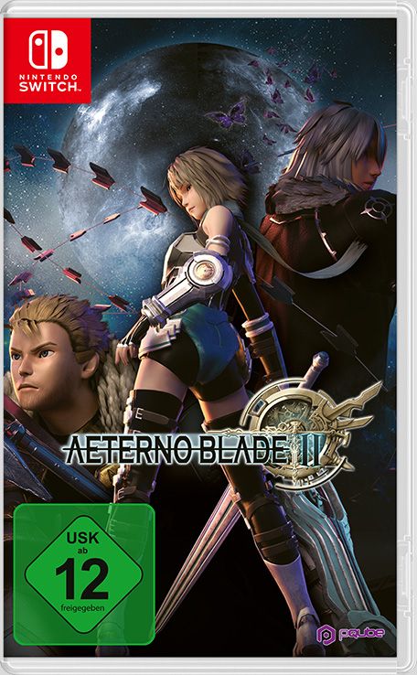Front Cover for AeternoBlade II (Nintendo Switch) (download release)