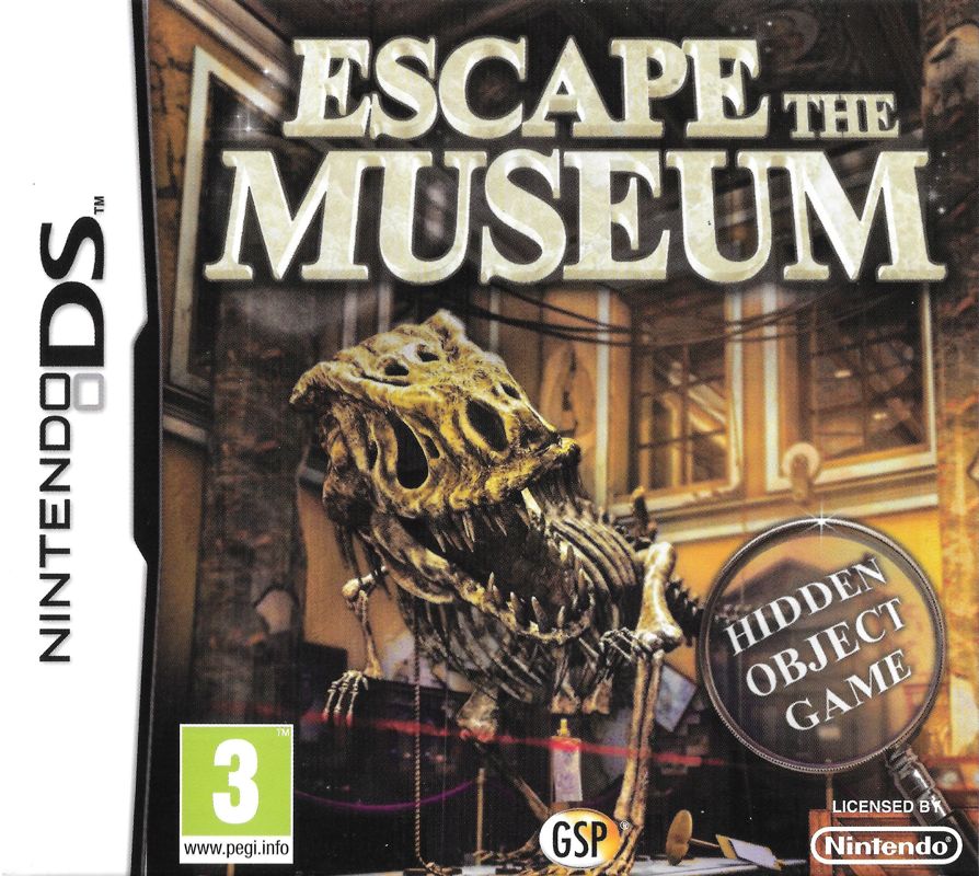 Front Cover for Escape the Museum (Nintendo DS)