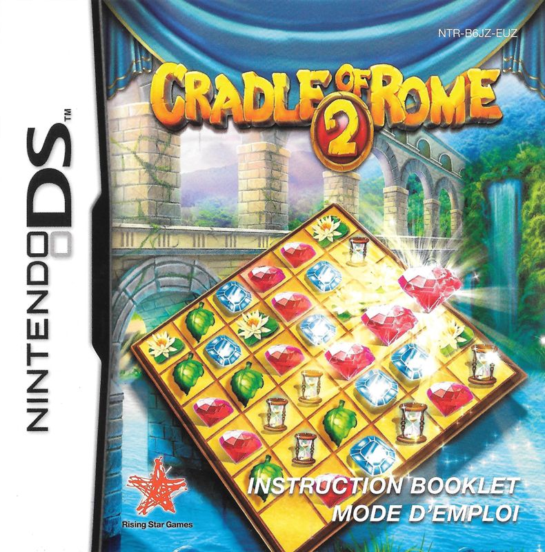 Manual for Cradle of Rome 2 (Nintendo DS): Front