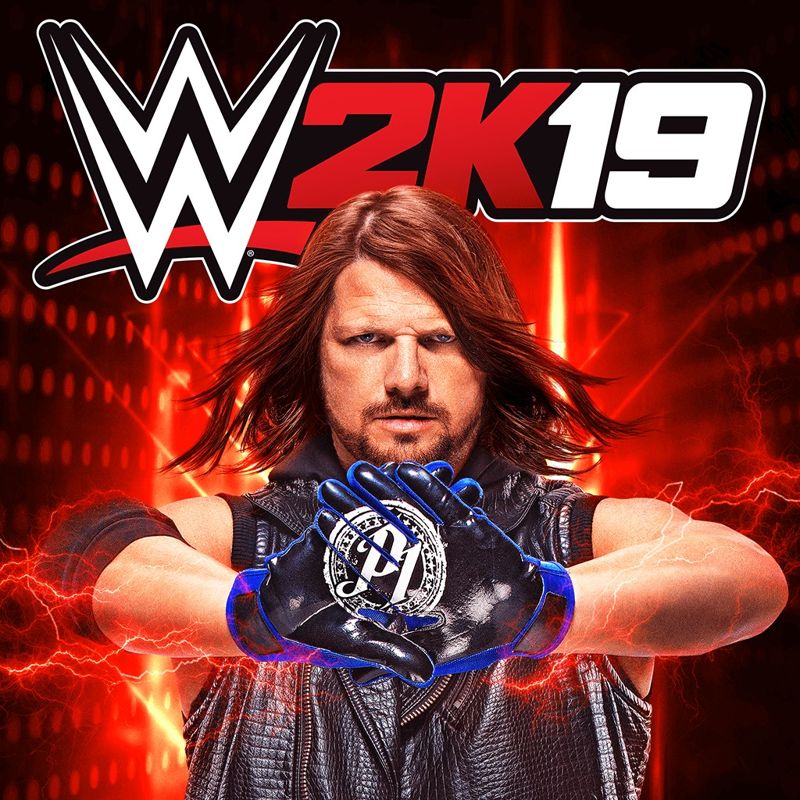 Front Cover for WWE 2K19 (PlayStation 4) (download release)
