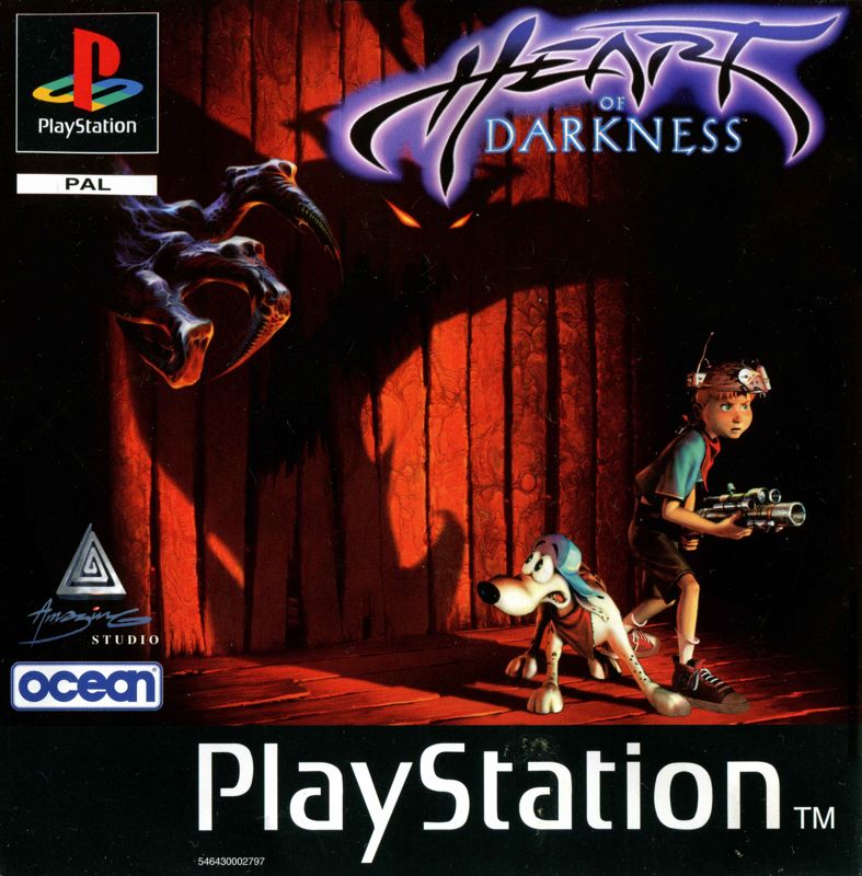 Front Cover for Heart of Darkness (PlayStation)