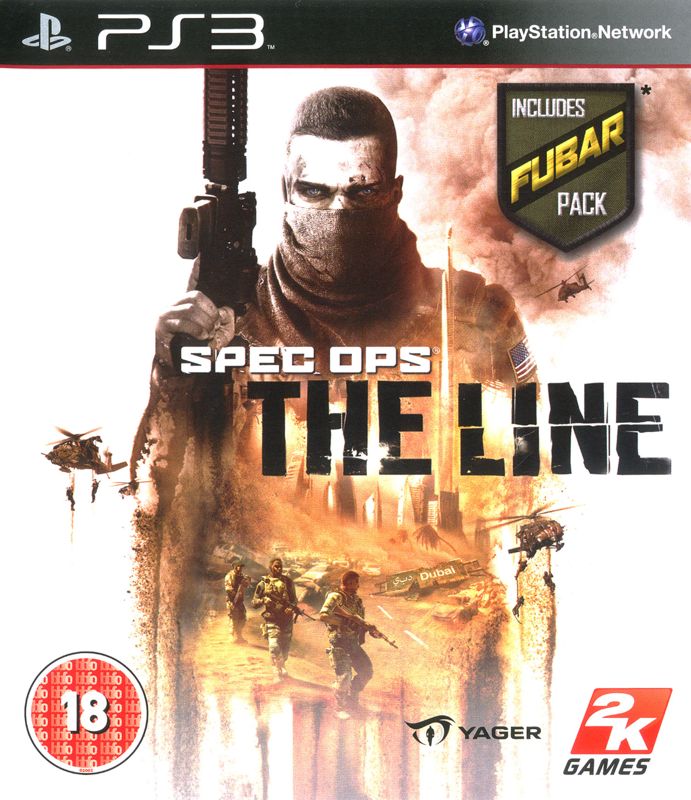 Front Cover for Spec Ops: The Line (Premium Edition) (PlayStation 3)