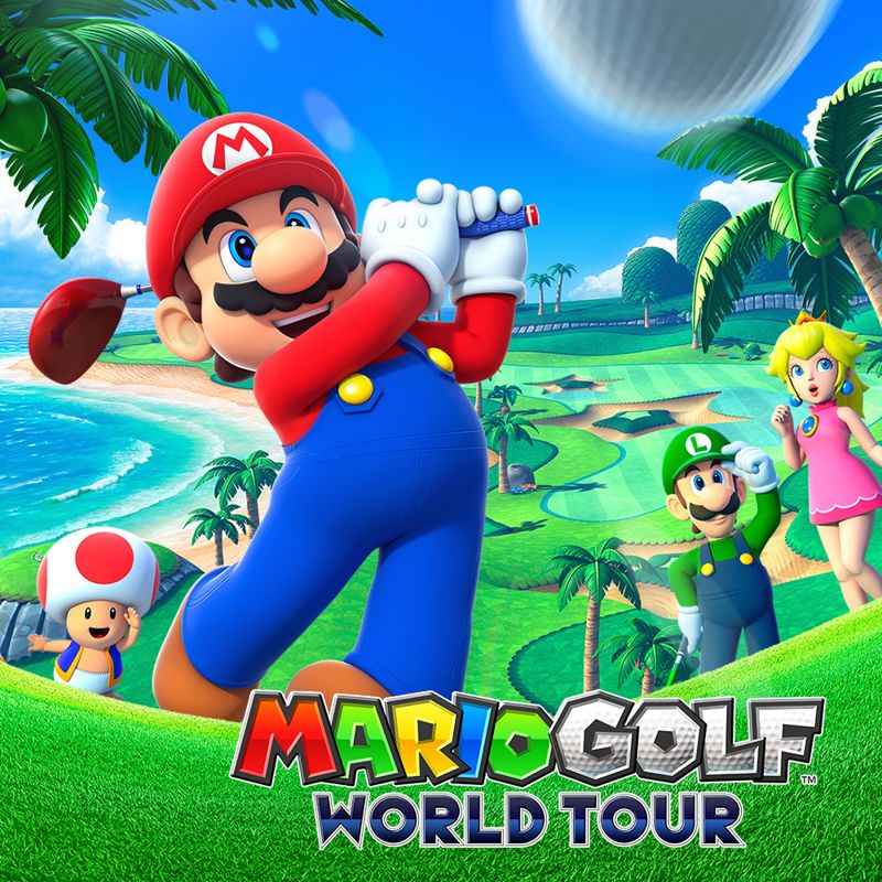 Front Cover for Mario Golf: World Tour (Nintendo 3DS) (download release)