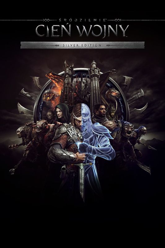 Front Cover for Middle-earth: Shadow of War (Silver Edition) (Windows Apps and Xbox One) (download release)