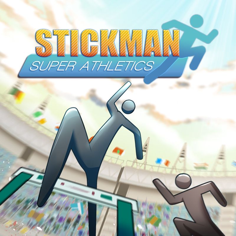 Front Cover for Stickman Super Athletics (Nintendo 3DS) (download release)