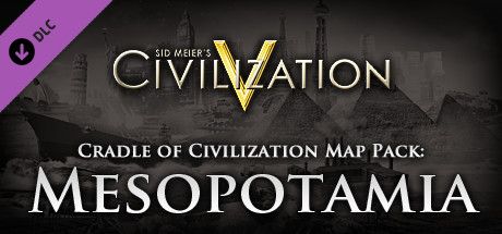 Front Cover for Sid Meier's Civilization V: Cradle of Civilization Map Pack - Mesopotamia (Linux and Macintosh and Windows) (Steam release)