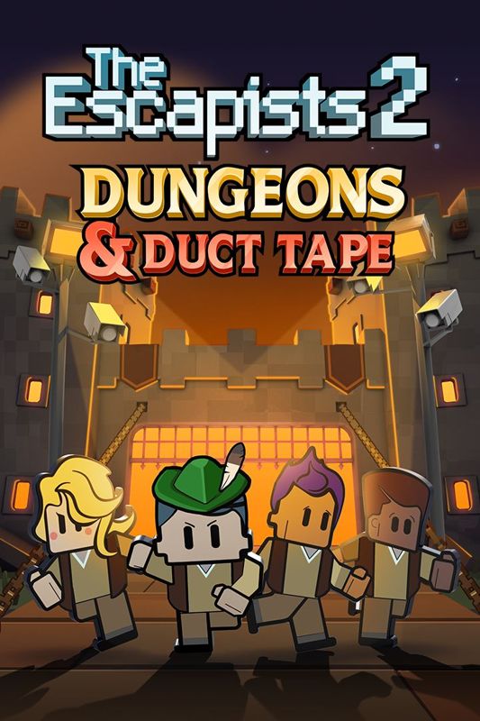 The Escapists 2 Dungeons and Duct Tape cover or packaging material