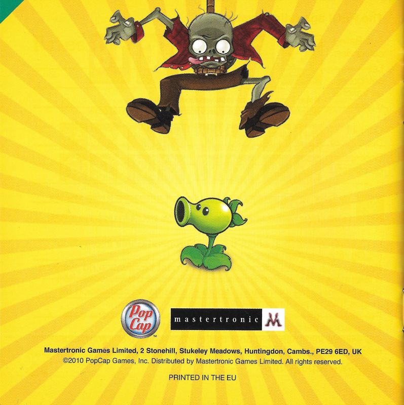 Plants vs. Zombies 2: It's About Time cover or packaging material -  MobyGames