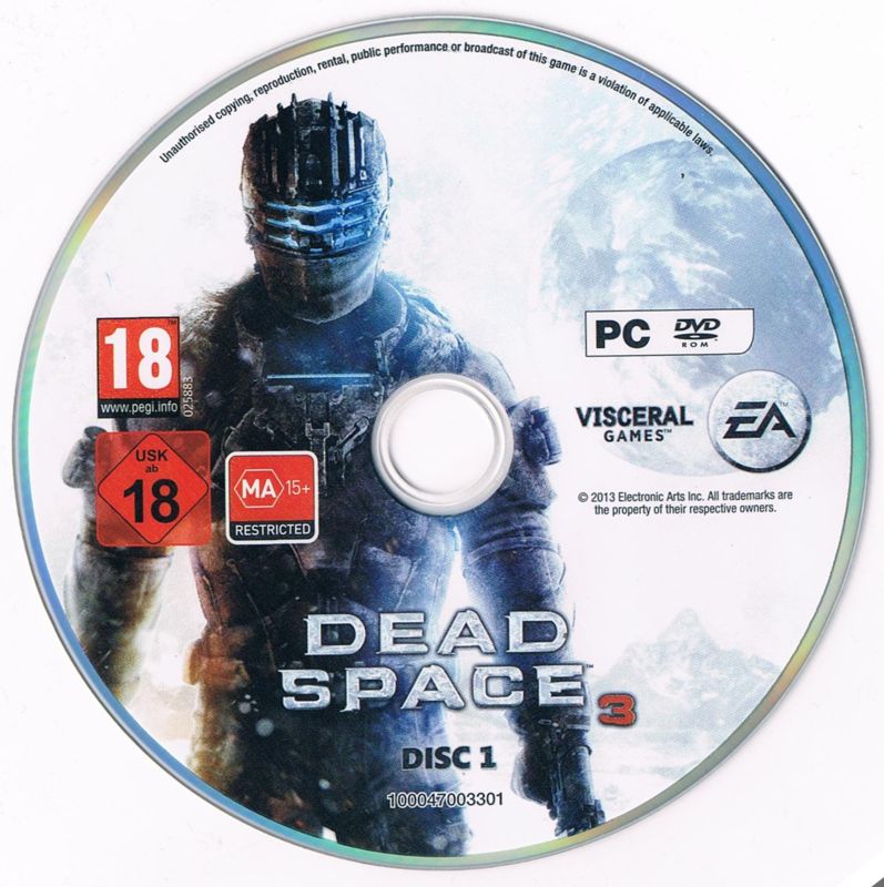 Media for Dead Space 3 (Windows): Disc 1