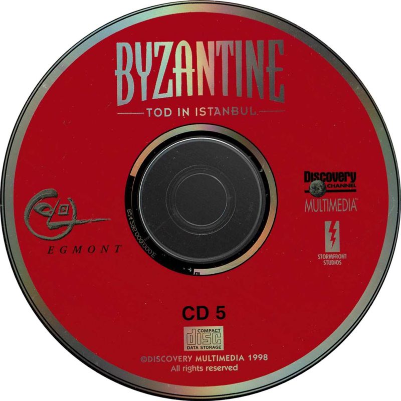 Media for Byzantine: The Betrayal (Windows): Disc 5