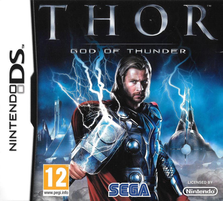Front Cover for Thor: God of Thunder (Nintendo DS)
