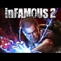 Front Cover for inFAMOUS 2 (PlayStation 3) (PSN (SEN) release)